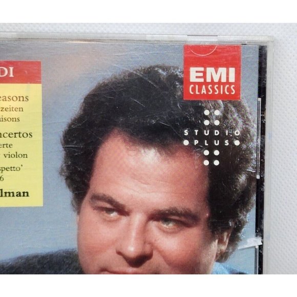 Itzhak Perlman Vivaldi The Four Seasons 3 Violin Concertos CD EMI Classics - Picture 4 of 11